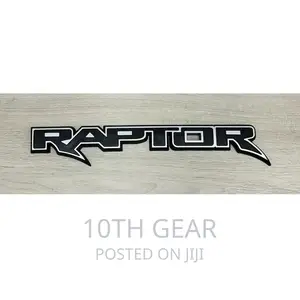 Ford Raptor Decoration Letters Stickers Black Red