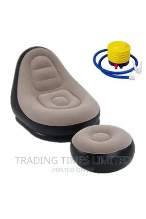 Inflatable Sofa With Manual Pump(Sizes 116*98*83 Cm