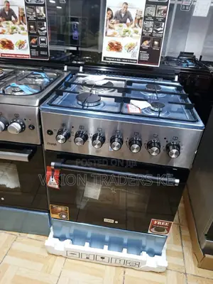 Mika 60*60 3+1 Standing Cooker Electric Oven Stainless