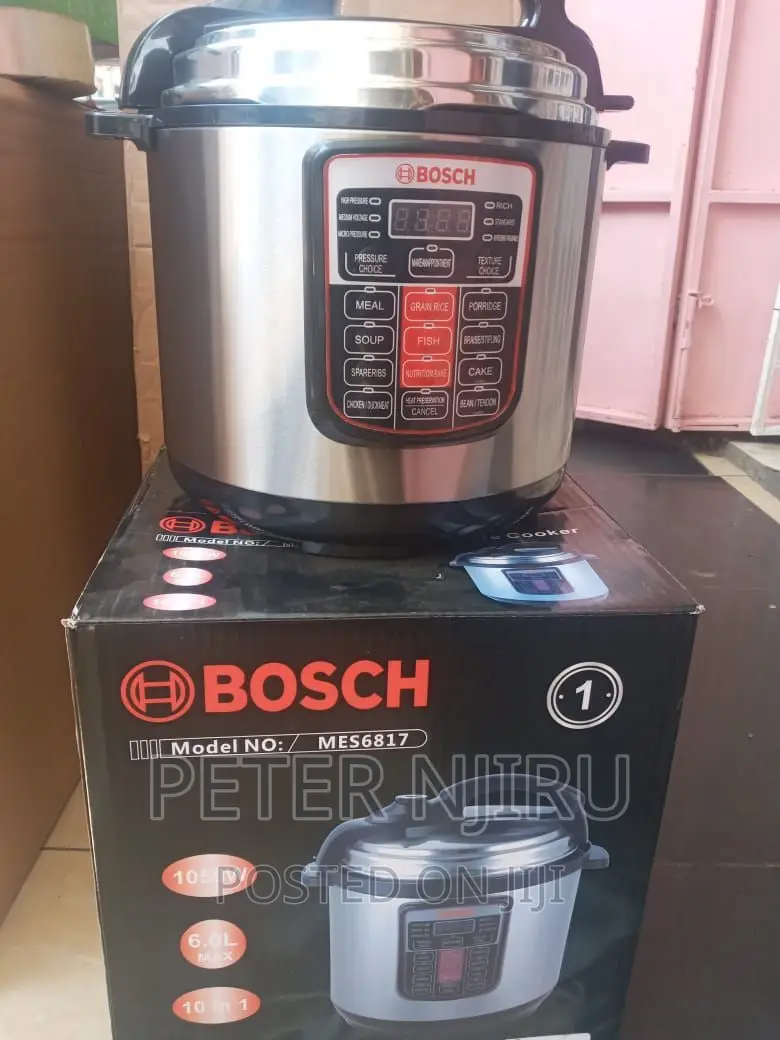 Bosch Multifunctional Electric Pressure Cooker 6 LTRS