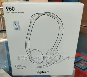 Logitech H960 USB Headset With Noise-Canceling Mic