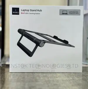 Wiwu A821CH Laptop Stand Hub 8 in 1 USB-C Docking Station