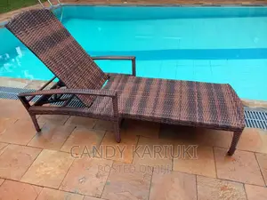 Swimming Pool Area Adjustable Sun Lounger