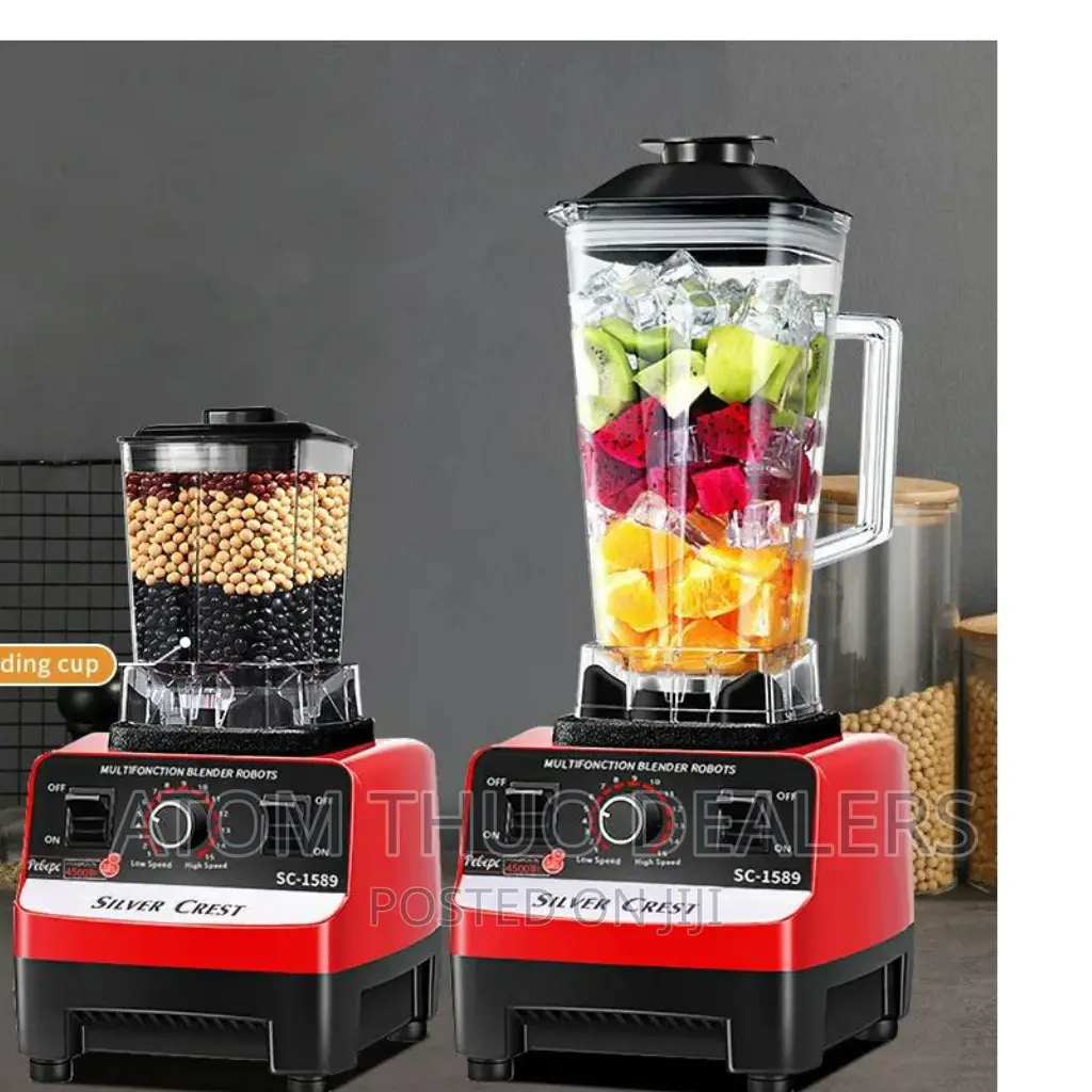 SC-1589 2 in 1 Silver Crest Blender