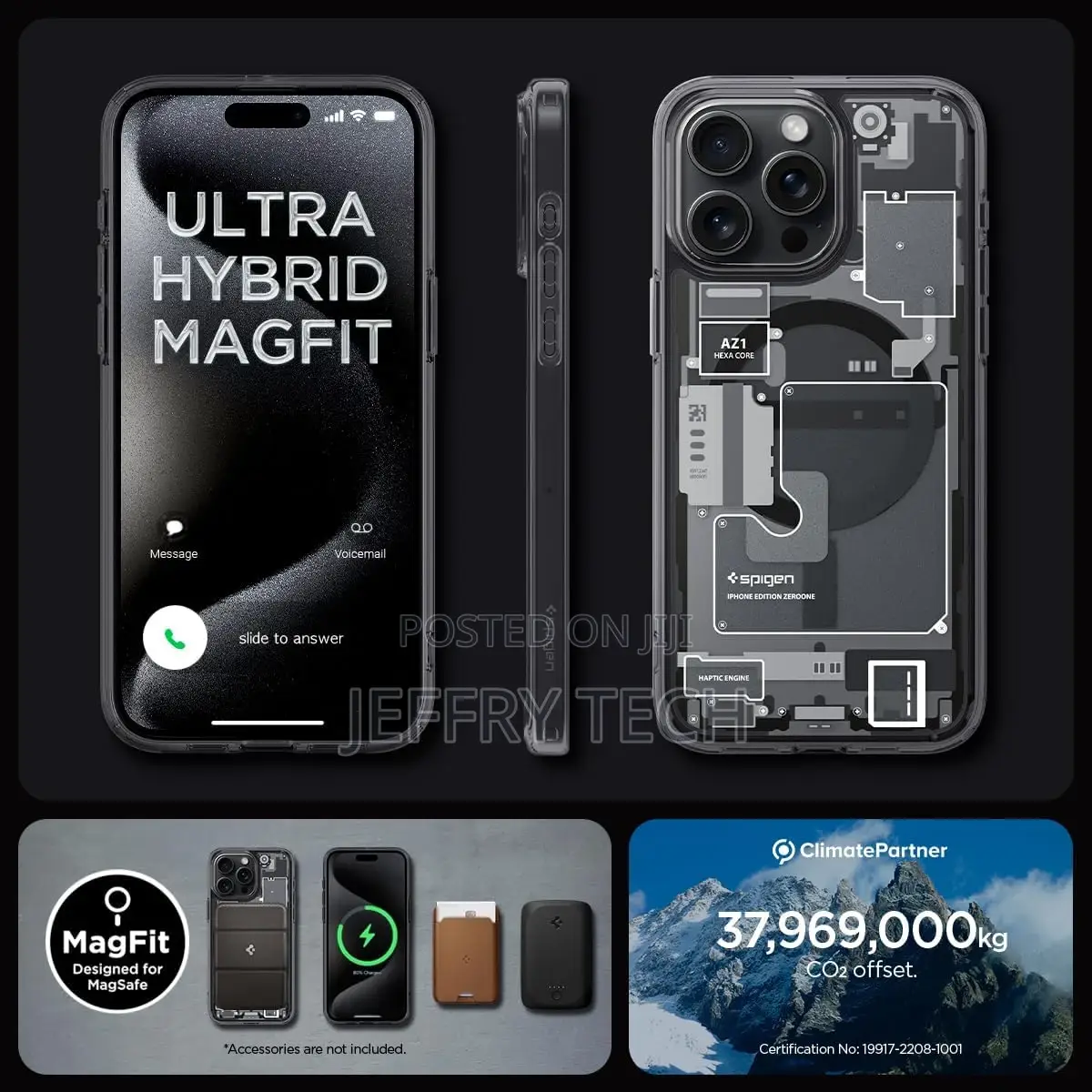 Spigen Hybrid Hard Polycarbonate Cover iPhone 15 Pro Max Cas