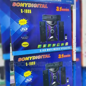 Woofer!Sony Digital 3.1ch Bluetooth Multimedia Speaker 40000
