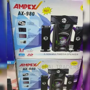 Woofer!Ampex Ax-980 Bluetooth Multimedia Speaker