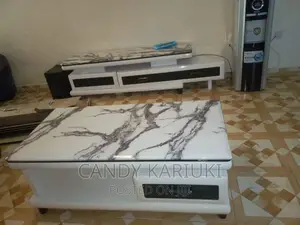 Matching Pure Marble Tv Stand Plus Coffee Table