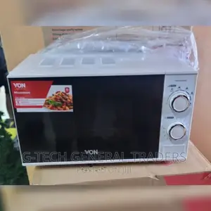 Von Hotpoint 20l Knob Microwave Oven-White