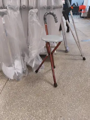 Walking Stick With Seat , Foldable