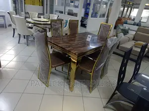 Imported Morden Marble Dinning Table 6 Seater