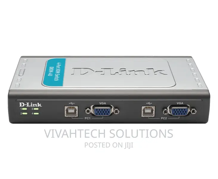 D-Link 4-Port USB KVM Switch DKVM-4U