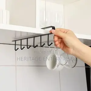 Under-cabinet Spinning Kitchen Utensil Storages.
