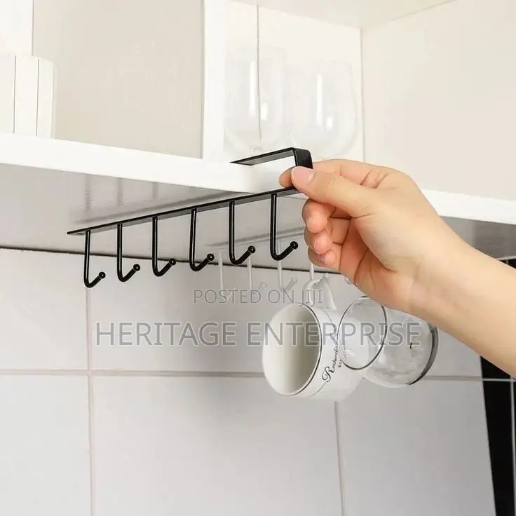Under-cabinet Spinning Kitchen Utensil Storages.