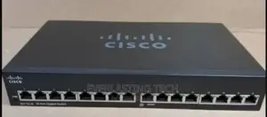 .Cisco SG110-16 Unmanaged Switch | 16 Gigabit Ethernet