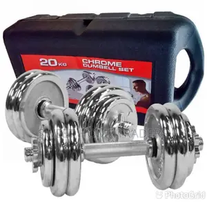 DUMBBELL SETS/ Chrome Adjustable Dumbbell Set