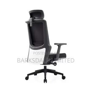 Black Ergonomic Lumbar Back Mesh Office Chair Support