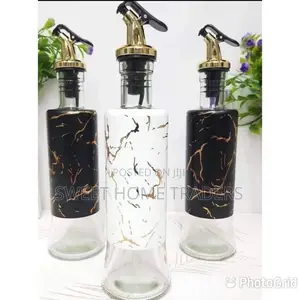 Generic Glass Marble Oil/Vinegar Dispenser Bottle: