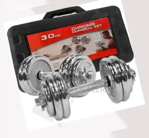 20kg Chrome Dumbell With Case