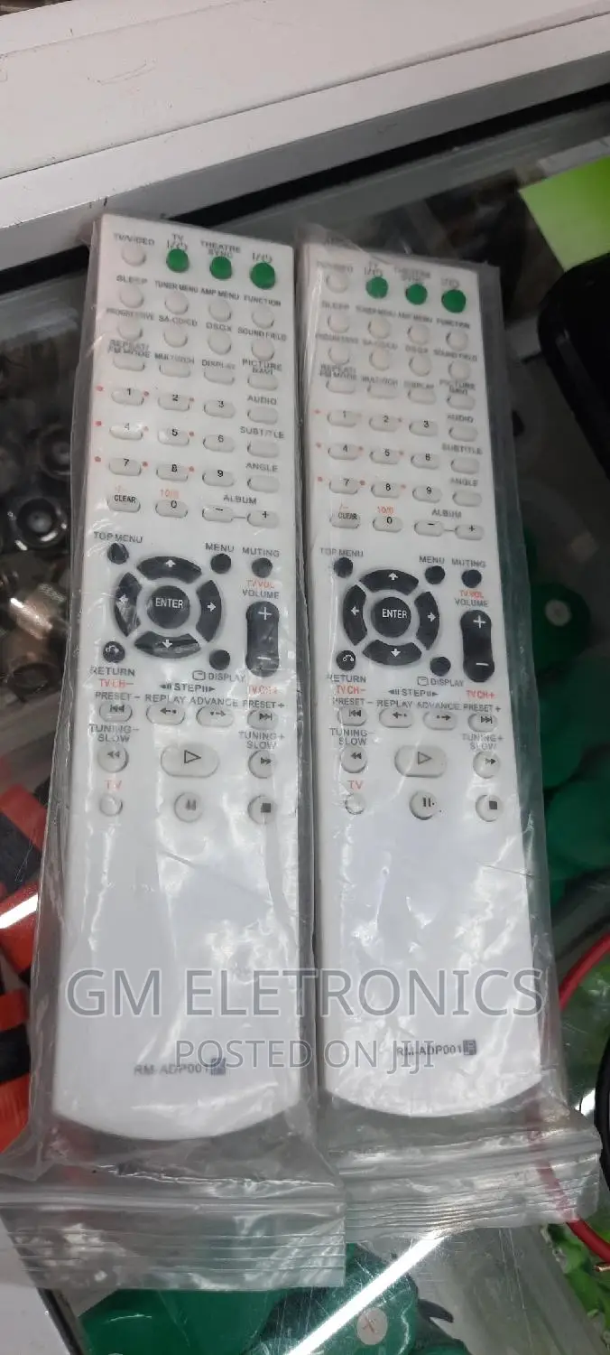 New SONY AV SYSTEM (Long) RMT Control.