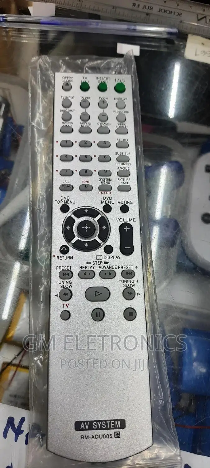 New SONY AV SYSTEM (Long) RMT Control.