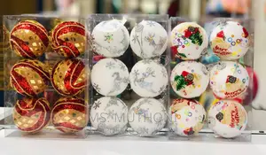 6 PCS Christmas Decor Balls