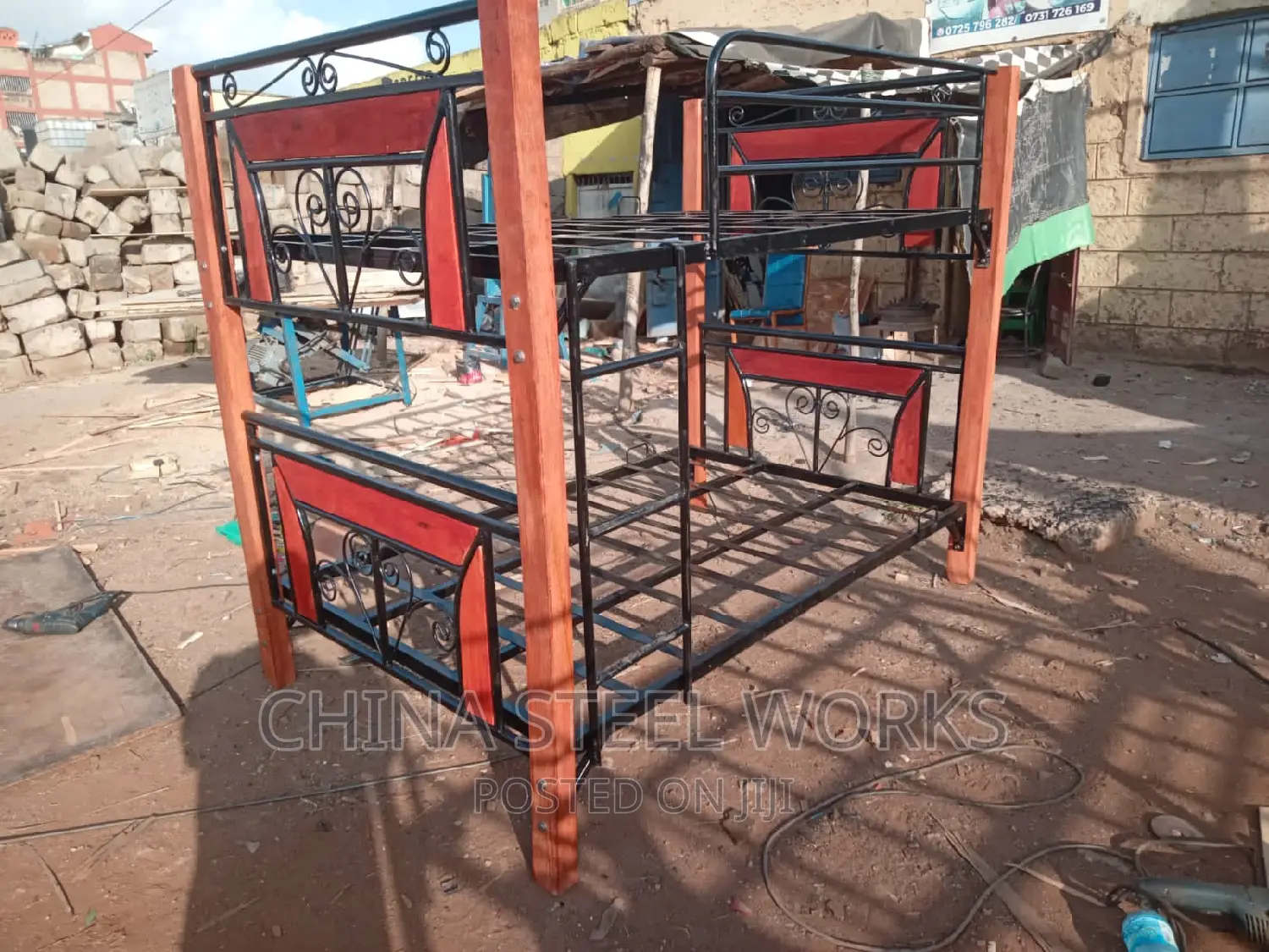 Metallic Double Decker 4 by 6 Bottom 4 by 6 Top