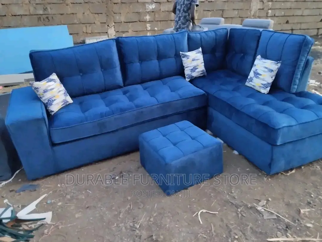 6 Seater L Shape With Footrest
