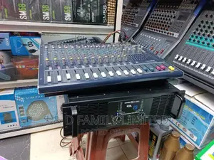 Crest Audio 20 Plus Soundcraft 12 Channels Plain Mixer