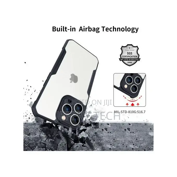 Fully Protection Soft TPU+PC Case for iPhone 14 Pro Max