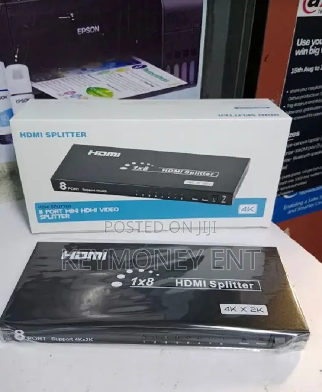 8 Way HDMI Splitter * 1X8