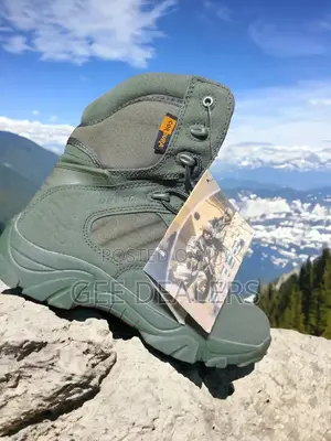 Unisex Jungle Green Delta Hiking/ Tactical Boots