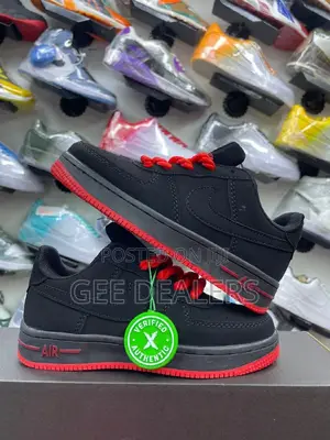 Airforce Suede Sole Red Sneakers
