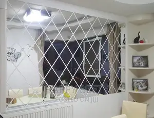 Diamond Shaped Acylic Mirrors