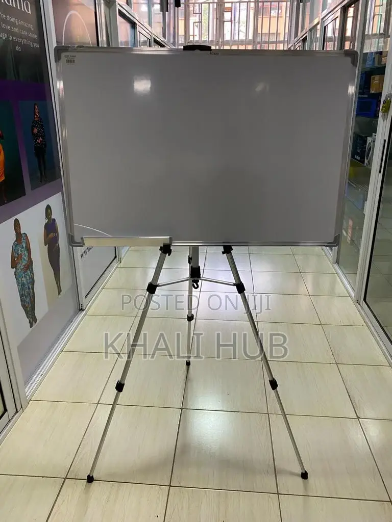 Whiteboard With Silver Stand 3ftx2ft With Strong Stand