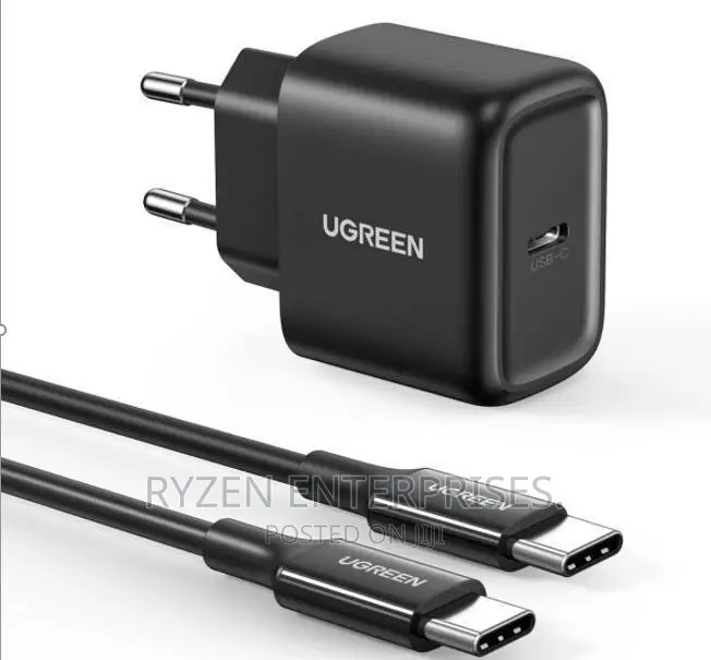 Ugreen Usb-c 25w Pd Charger With C-c 2m Cable - Cd250