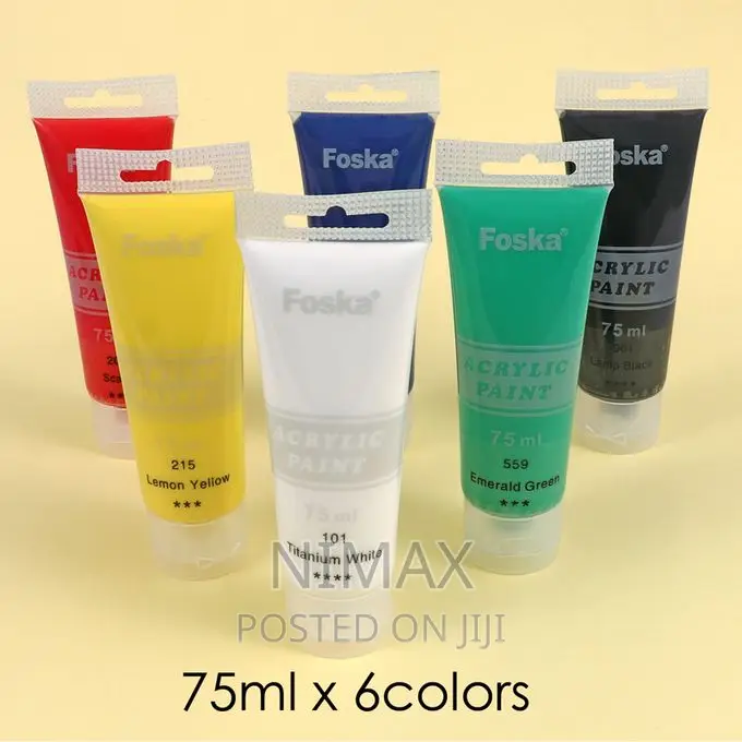 Acrylic Paints 6pcs Pack 75ml