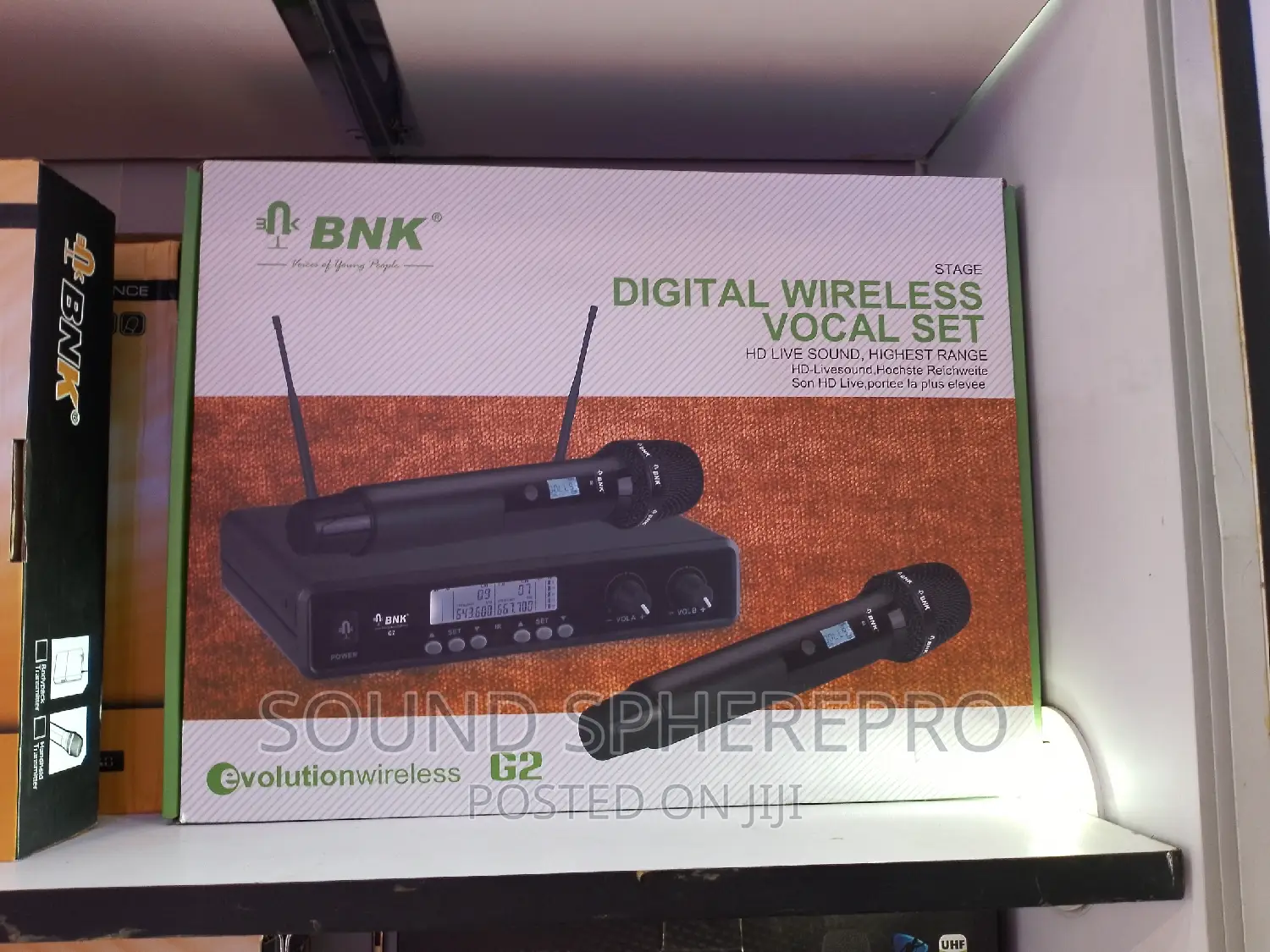 BNK G2 Evolution 2in1 Wireless Microphone