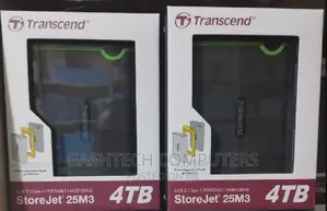 Transcend 4tb Hard-Disk 4tb HDD Gray