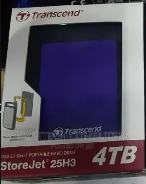 Transcend 4tb Storejet 25H3 External Storage