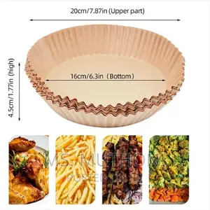 ROUND SQUARE Air Fryer Paper Liner// Oil-Proof Airfryer
