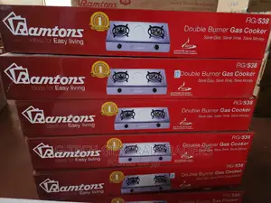 Gas Stove! Ramtons Two Burner Glass Top Gas Cooker