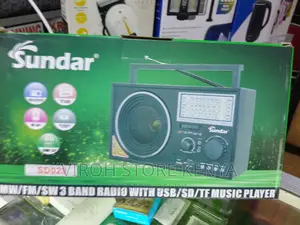 Sundar Rechargeable Radio SD029 With USB Port/Fm
