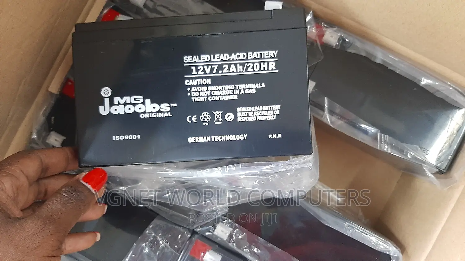 UPS Batteries 12V by 7A