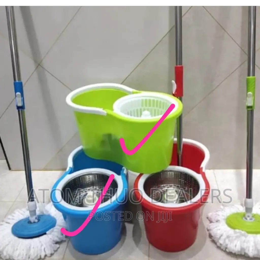 Metallic Spin Mop
