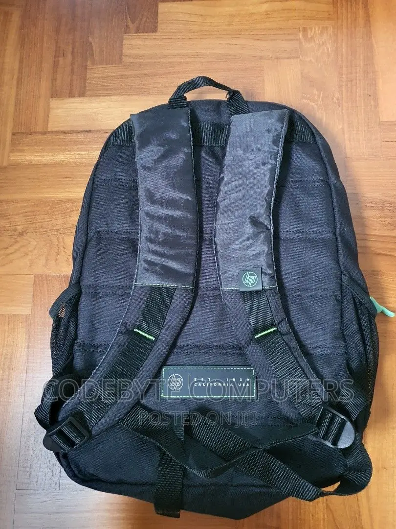 HP Active Backpack - Black/Mint Green