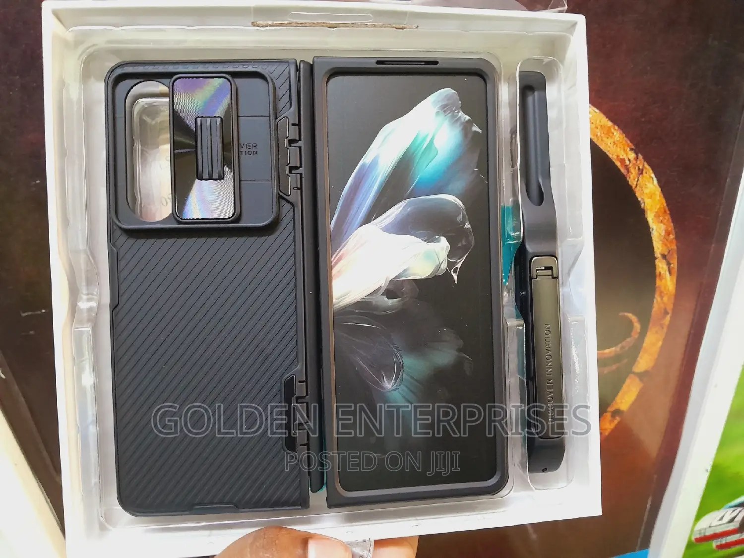 Nilkin Samsung Z Fold 5 5G Camshield Foldcase