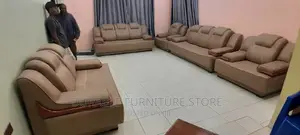 7 Seater Sofa Brown