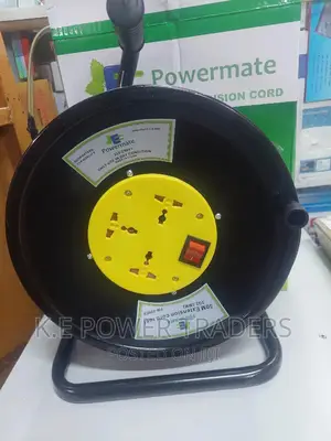 Fused 3 Core 50m Cable Reel