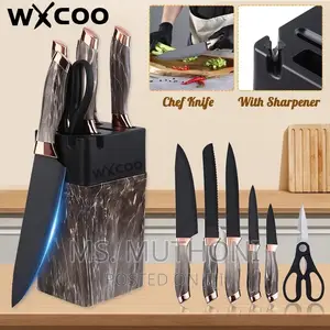 7pcs Kitchen Knife Sets Stainless Steel